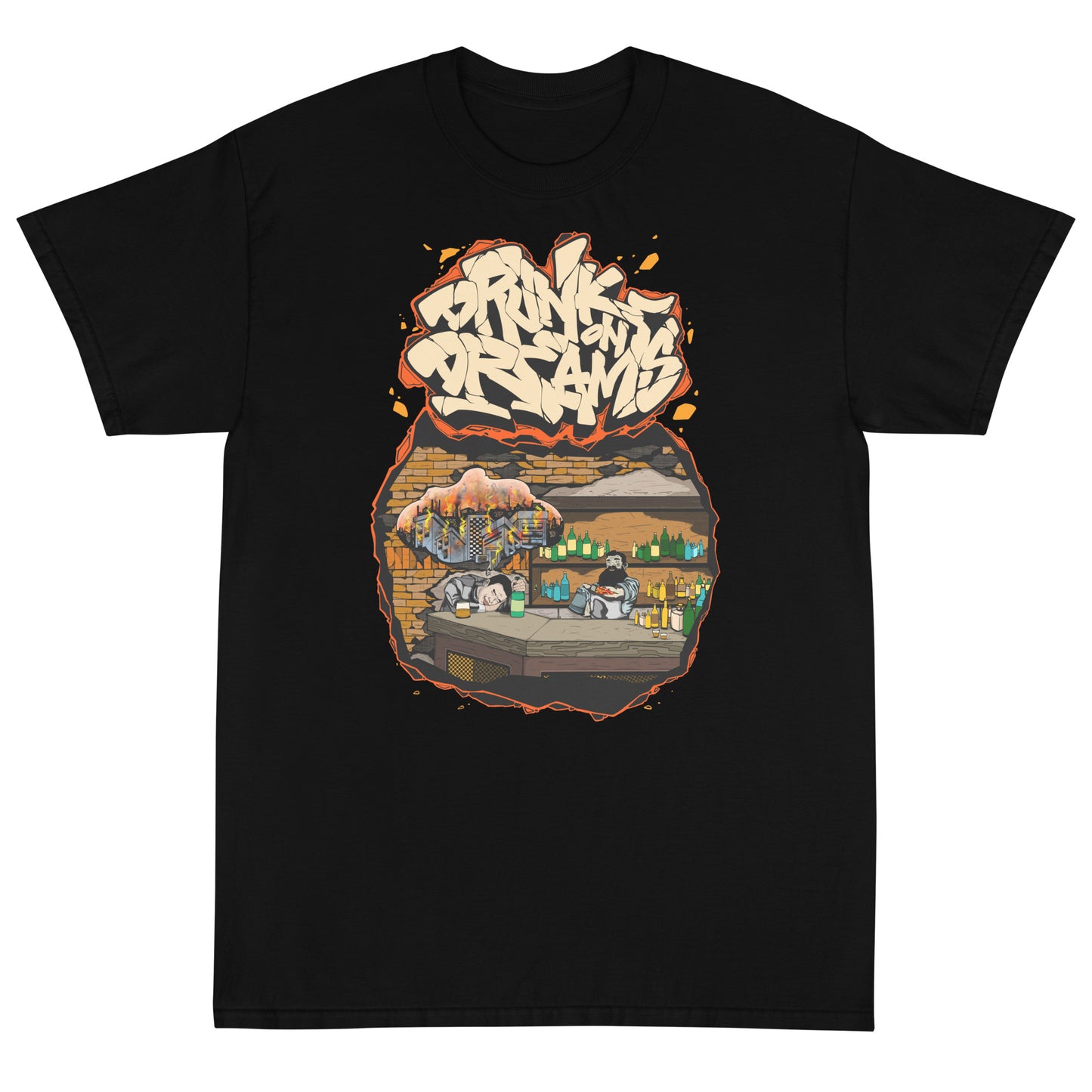 DRUNK ON DREAMS - T-Shirt Black
